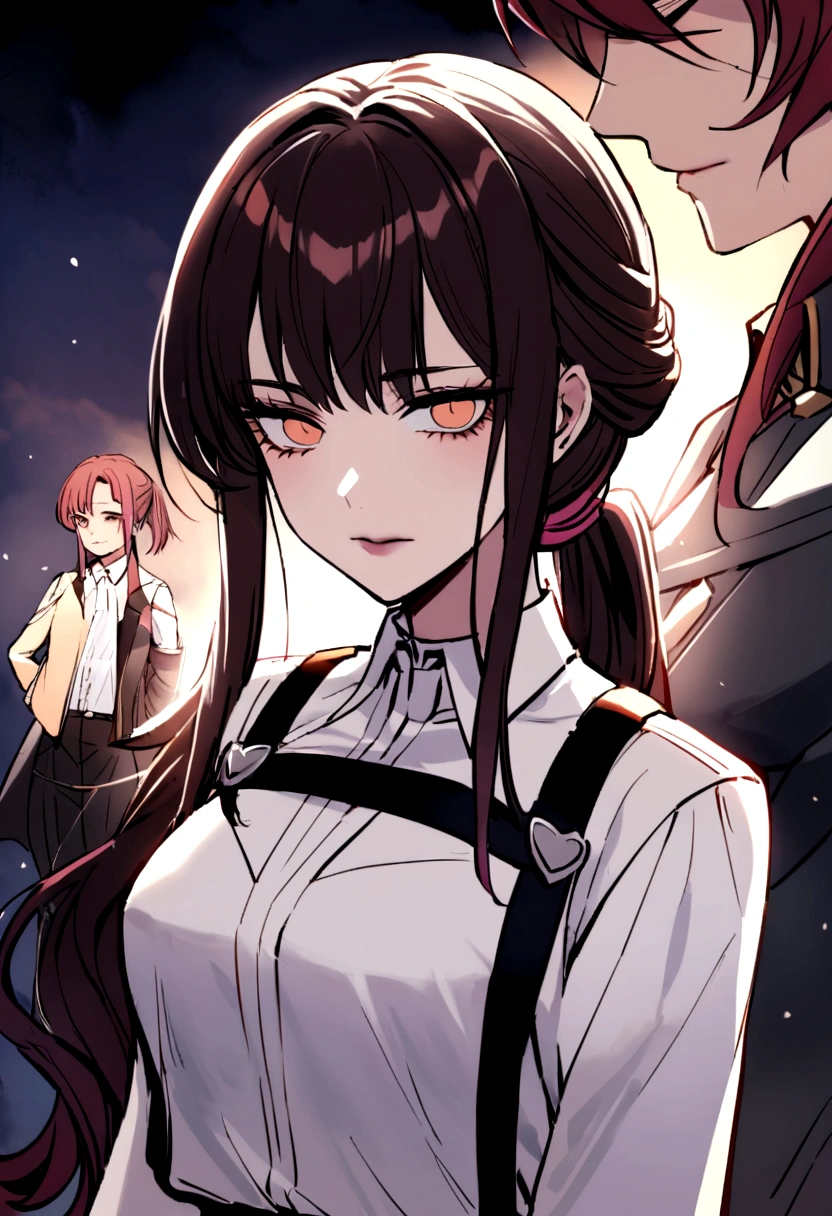 Personality. Mina is stern and dedicated woman who her role within the Defense Force, committing wholeheartedly to combatting kaiju, a promise forged in her childhood. Despite her stern demeanor, she harbors affection for Kafka, reminiscing fondly about their past friendship despite his betrayal. Personality. Mina is stern and dedicated woman who her role within the Defense Force, committing wholeheartedly to combatting kaiju, a promise forged in her childhood. Despite her stern demeanor, she harbors affection for Kafka, reminiscing fondly about their past friendship despite his betrayal. Mina is a beautiful young woman with long dark hair that is styled into a ponytail and decorated with a barrette, big orange eyes and an athletic physique. Under her uniform, she has a small scar on the left side of her upper chest. When she was 18, her hair were shorter and styled into a bob cut.