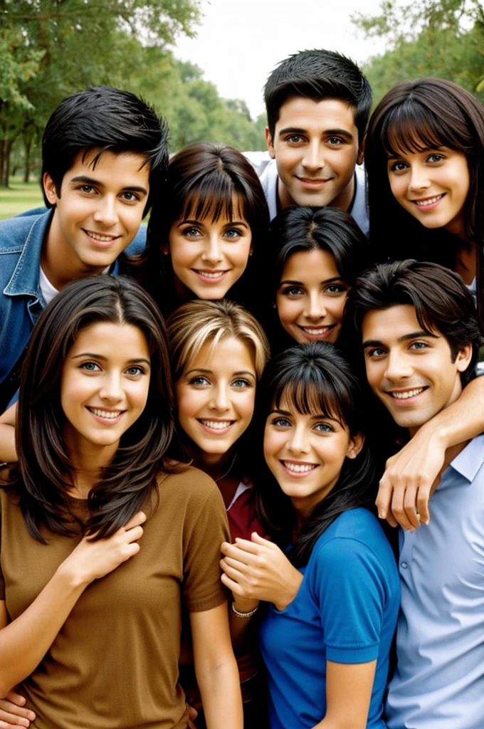 A group of friends of 6 
