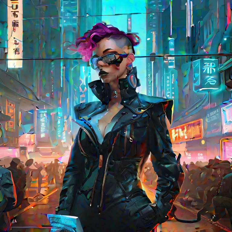 cyberpunk, cinematographic frame, distopian future, ultra realistic, 8k, vibrant, detailed, zbrush, comic book illustration, trending at artstation, by peter mohrbacher, by wlop, by ruan jia, by alphonse mucha, by dmitry prozorov, by norman rockwell,