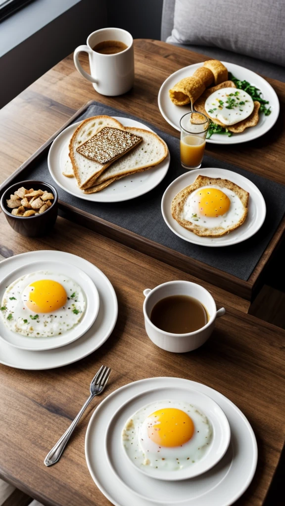 stylish breakfast