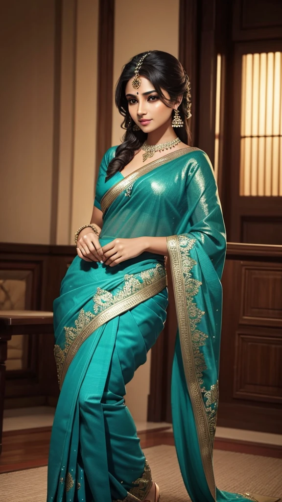 Beautiful women in saree