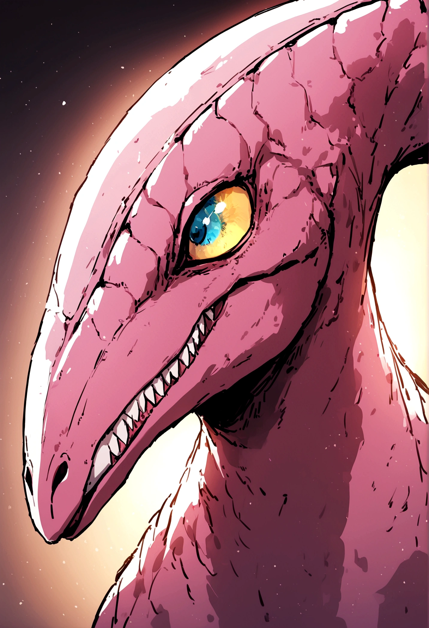 Pink Dinosaur,(no humans),E7E48U