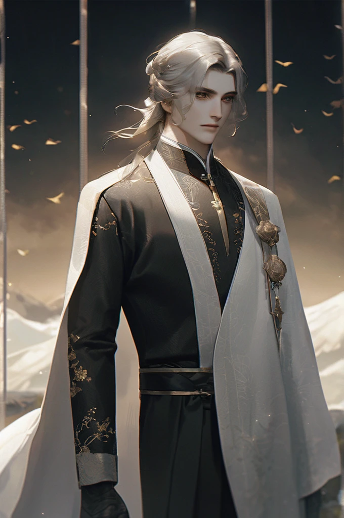 ((Лучшее качество)), ((шедевр)), (подробный), The Dao master on the mountain