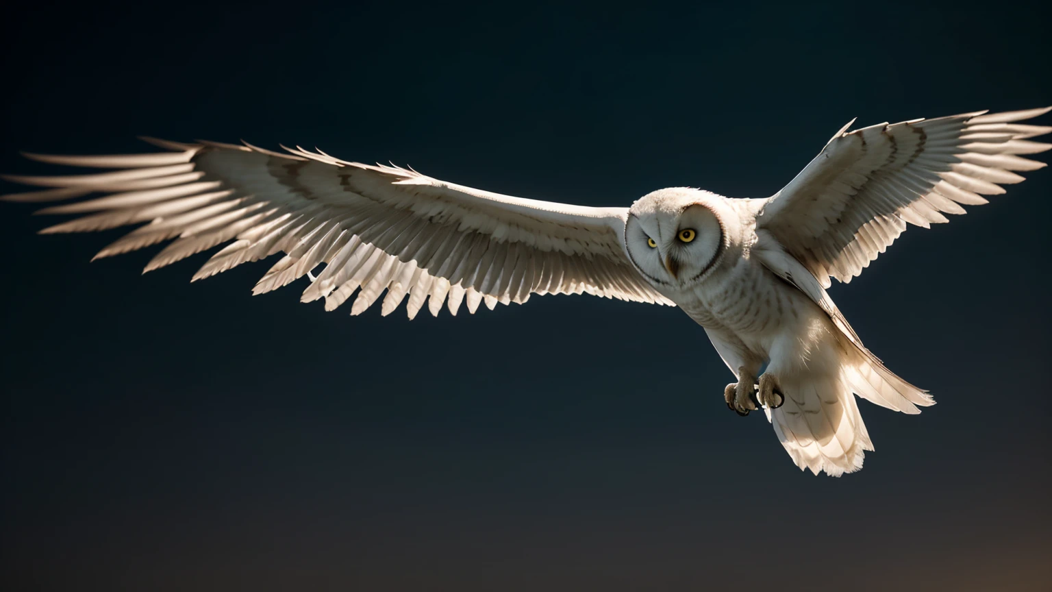 award winning wildlife (medium long shot:1.4), 35mm film movie still, ultra photorealistic, photorealism, ghostly white owl, taken with hasselblad H6D 100c, the HCD 24mm lens, hazy mood, cinematic dramatic lighting, cold muted colors, (DOF:1.4), sharp focus, (perfect real extremely details), amazing fine detail, absurdres, hyper realistic lifelike texture, dramatic lighting, full body, flying,