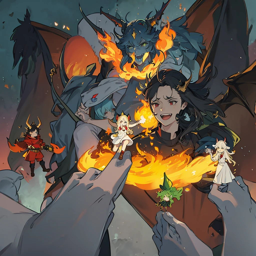 Four heroes vs demon ifrit