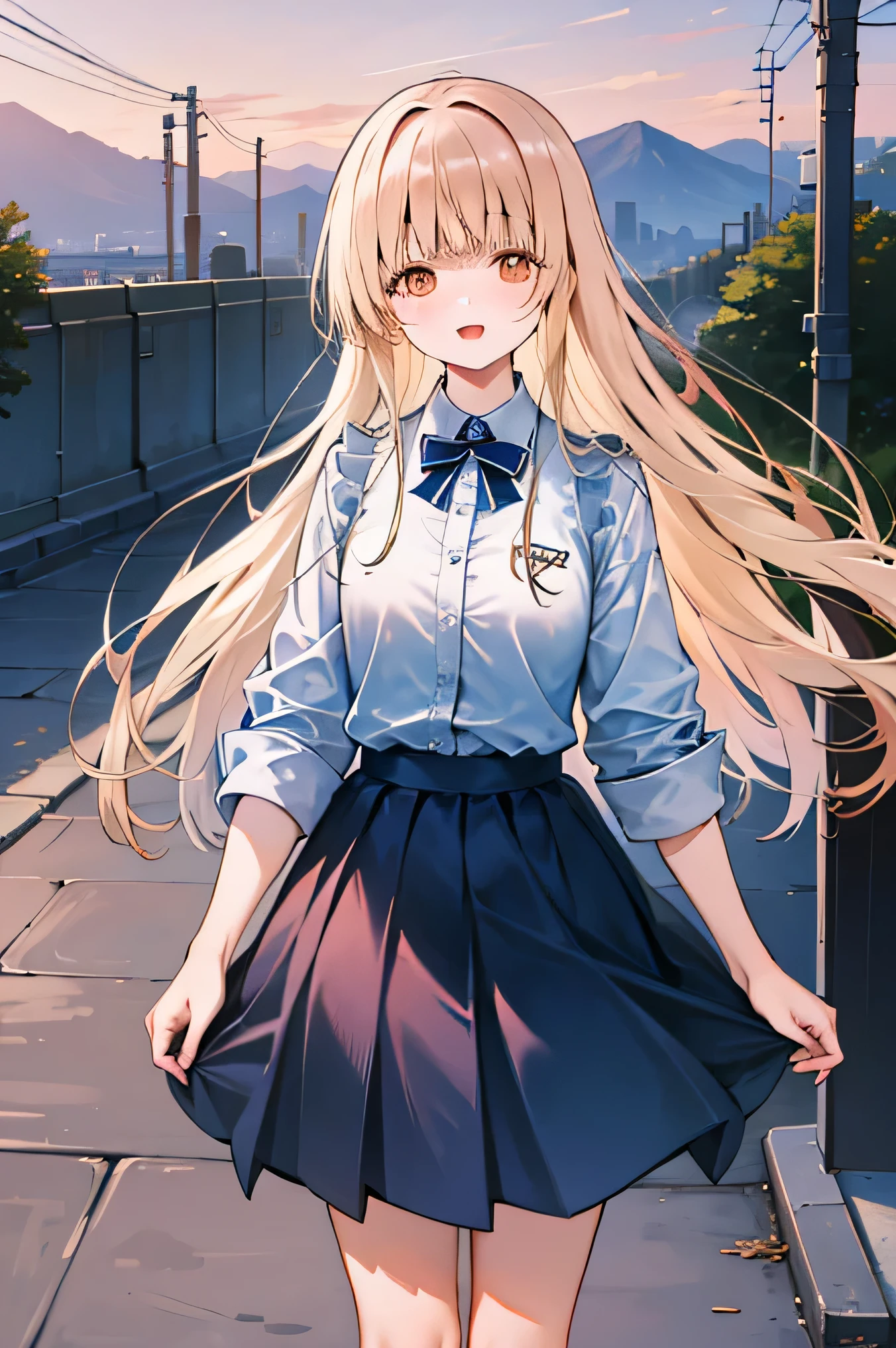 (masterpiece:1.2) (Highest quality) (detailed) (Complex) (8K) (High resolution) (wallpaper) (Cinema Lighting) (Sharp focus),One girl, building, Chain link_fence, fence, nullscraper, cityscape, Ferris_wheel, green_null, city, racket, null, blush, tennis_racket, nullline, rooftop, architecture, smile, Day, East_Asian_architecture, lens_Flare, Tower, bridge, Home, Open_mouth, Genuine_world_Location, Abigail
