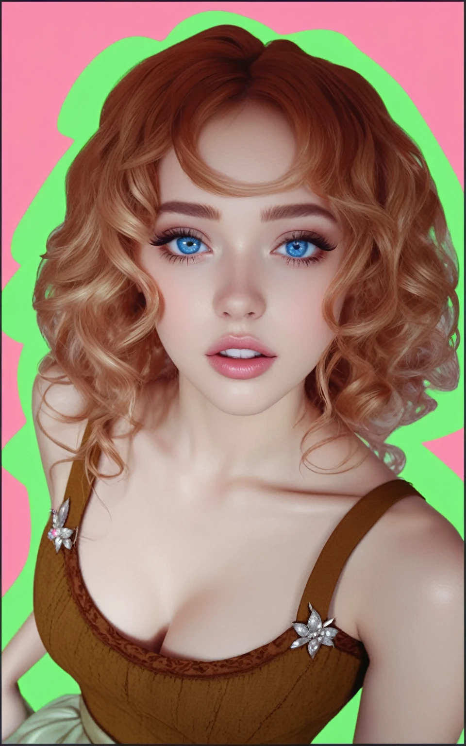 People magazine cover design, photography people, exquisite cute princess makeup: 1.5, European style, beautiful blue pupils, deep eyes, looking at the camera, focus, realistic total Disney princess makeup, very beautiful female model face: 1.4, (blonde bow tsundere princess image, cute and funny character) high resolution and high contrast (fotorrealista:1.5), (Foto RAW, 8k UHD), 8k cg rendering, rendering in unreal engine 4k hq, rendering in unreal engine 4k hq, unreal engine 5 rendering, real, 8k, reality, surrealism, beautiful photography, realistic effect, surrealism, surrealism, surrealism