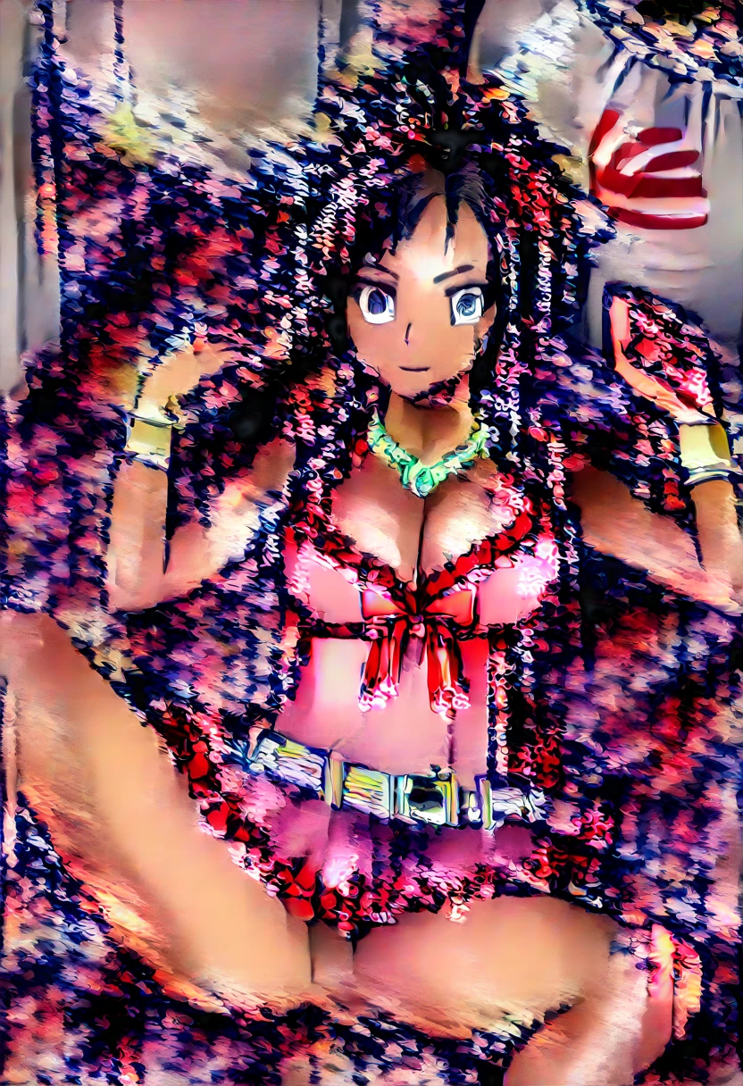 score_9,score_8_up,score_7_up,source_anime,cowboy shot,Idealized Forms,Natural Light,details background,blurry background,extremely detailed,1girl, dqdebora, black hair
hair rose, multiple hair flowers, necklace, pink dress, sleeveless, frills, cleavage, belt, bracelet(nude) ,real brests,real nipple,real areolae,real pussy,(((empty eyes))),(tears),(cry),(motion lines),(motion blur),(trembling),cum,cum in pussy,blush,spreading legs,lay back on Dark back alley,(after sex),((after rape)),bruise,defeat,damaged,bruise on face,scratches,bruise on stomach,beaten,pain,violence,((trash bag)),laying on the ground,spreading legs