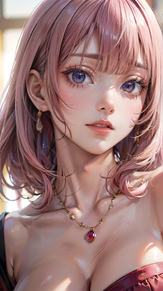 (Masterpiece, BestQuality:1.3), (ultra detailed:1.2), (hyperrealistic:1.3), (RAW photo:1.2), High detail RAW color photo, professional photograph, (Photorealistic:1.4), (realistic:1.4), (Pink Hair:1.5), professional lighting, perfect anatomy, (:1.2), (blush, detailed face), (A happy smile:1.7), Trending Hair&Trending Hairカラーをランダムに, earrings, necklace, bracelet, sexly, erotsexly, sexy gure poses, (A an in a red summer dress、夕日を背景に写真を撮りながらA happy smileでセクシーなポーズをとっている。Pink Hairのカールヘアが輝いている。:1.3)