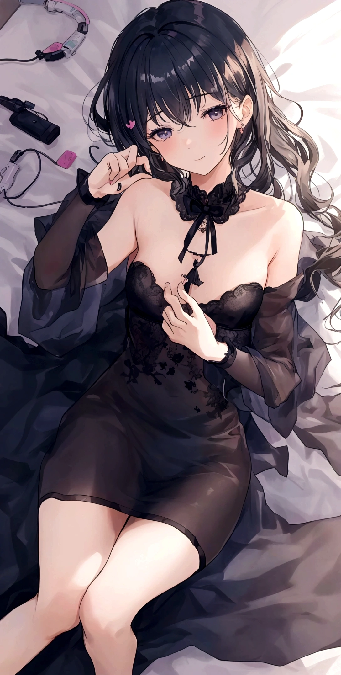 ((Erase and redraw breasts greatly))、((Exposing the breast))、(超A high resolution、top-quality)、((highlydetailed skin))、(large udder:1.6)、((small nipples))、