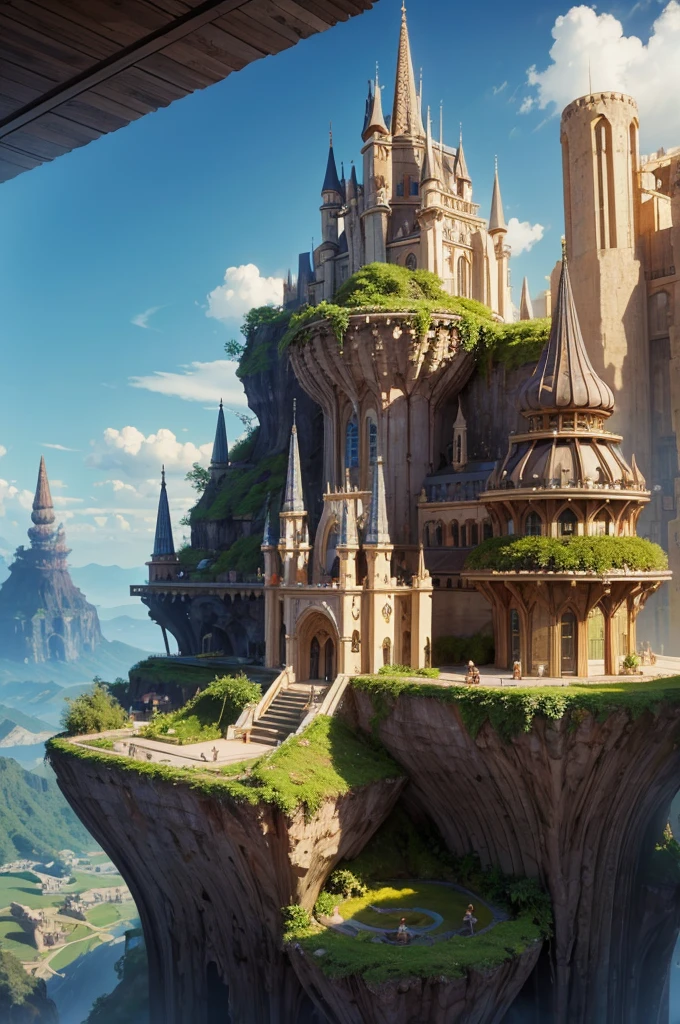 The future is full of sweet plants,The fantasy world of dessert architecture