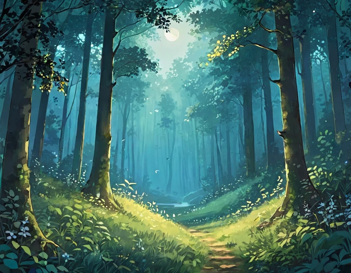 Nature Sounds, Flute, Deep Breathing, Relaxation, In the Forest, Gentle Breeze, Birdsong,Night