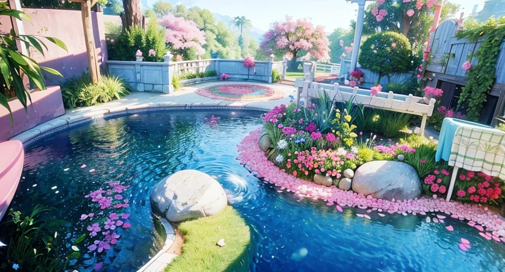 Pink Plants,Sweet,Beautiful scene,colorful