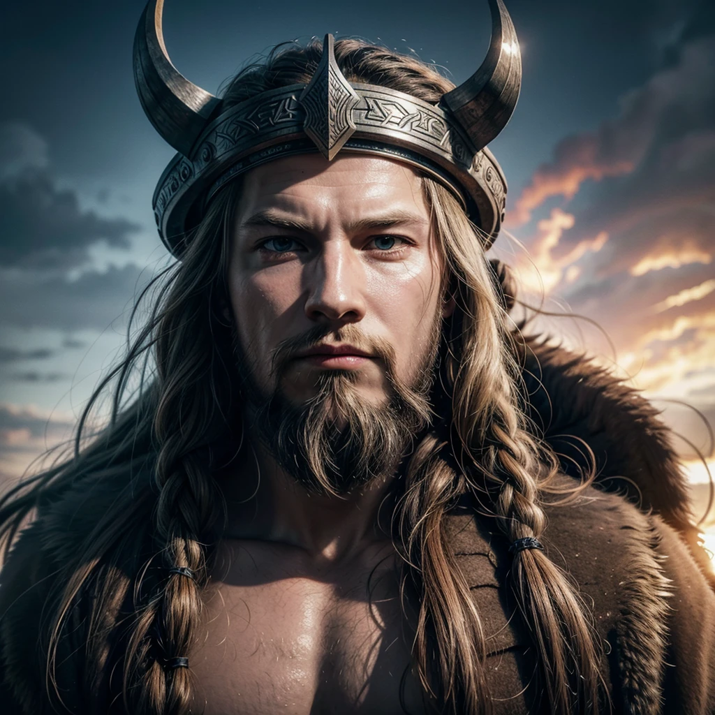 Create a Viking logo with the name Ragnar