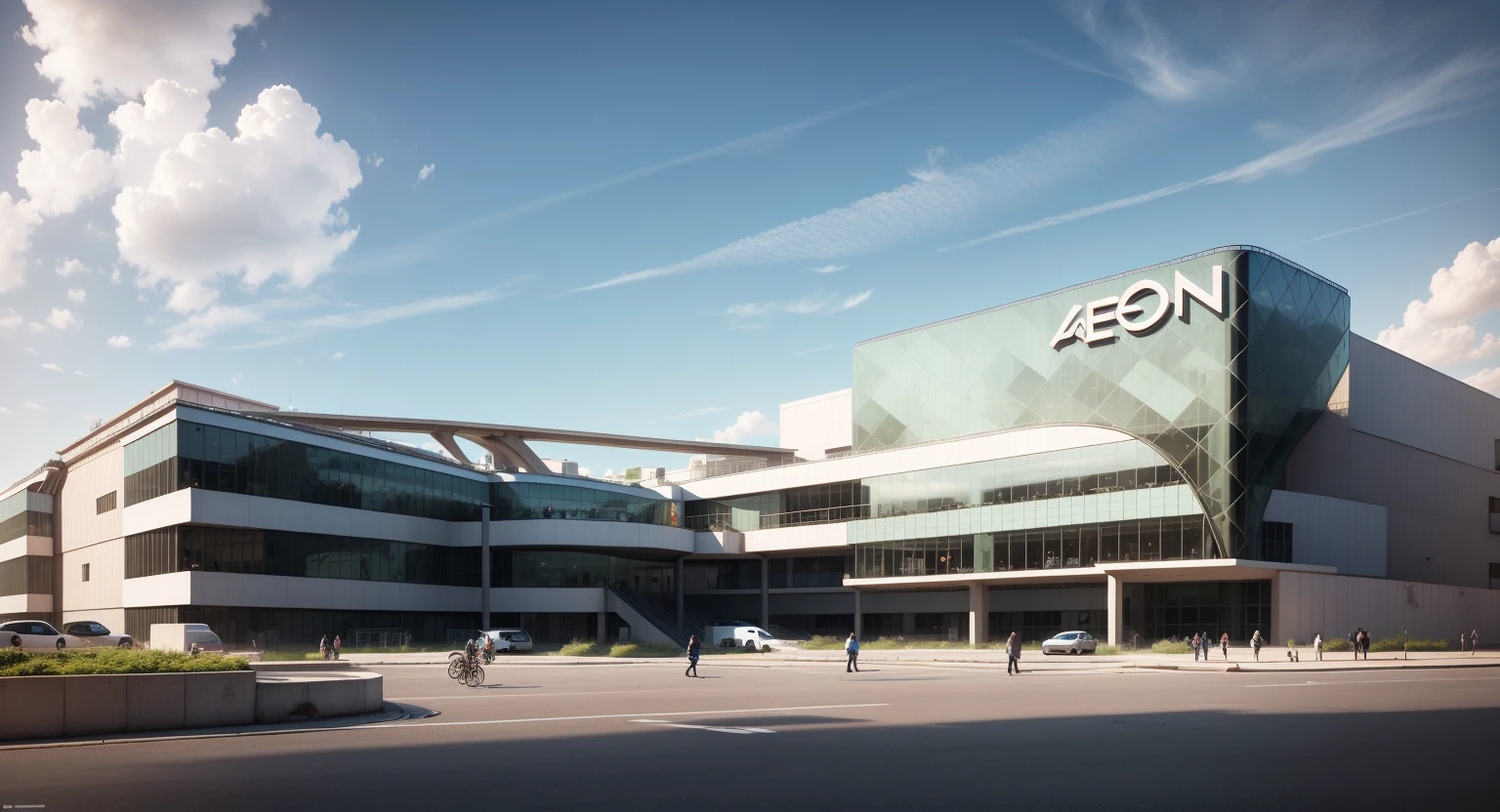 City Station est un espace modulaire compact et polyvalent, Les besoins des citadins, Comme se détendre, achats, jouissance. Son design extérieur a un style architectural moderne, Le modèle épuré de Zaha,La façade combinée se compose de grands verres,superbe détaillé,plans cinématographiques,Lumière photo