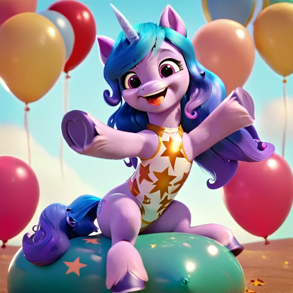 score_9, score_8_up, score_7_up, score_6_up, score_5_up, score_4_up,
female, Izzy Moonbow, solo, looner, nonpop, balloon nonpop, detailed background, party, selfie, fanservice, plot, balloon fetish, balloon support, 3d, hd, 4k, solo,
safe, rating safe,
spread legs, plot, blowing up balloons, balloon blowing, wide hips, arched back, overinflated balloon, tight balloon, necked balloon, translucent balloon, white star print on balloon, balloon inflation, bouncing, squeaking, noisy, loud,
My Little Pony: Make Your Mark, My Little Pony: A New Generation, cinematic, dynamic angle, depth of field, bloom, subsurface scattering