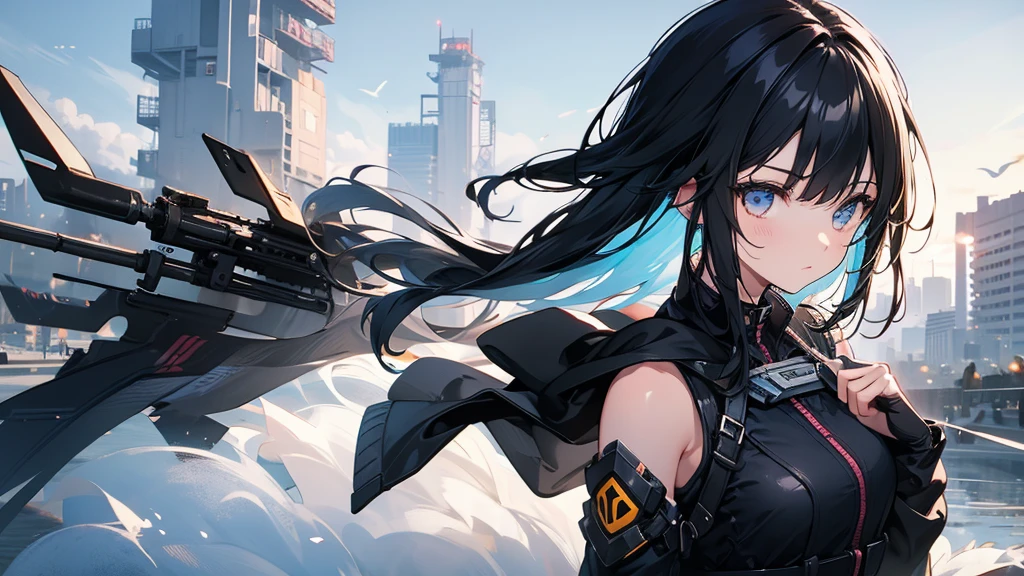 Battle in the Skies, Secret Weapon Girl,black hair