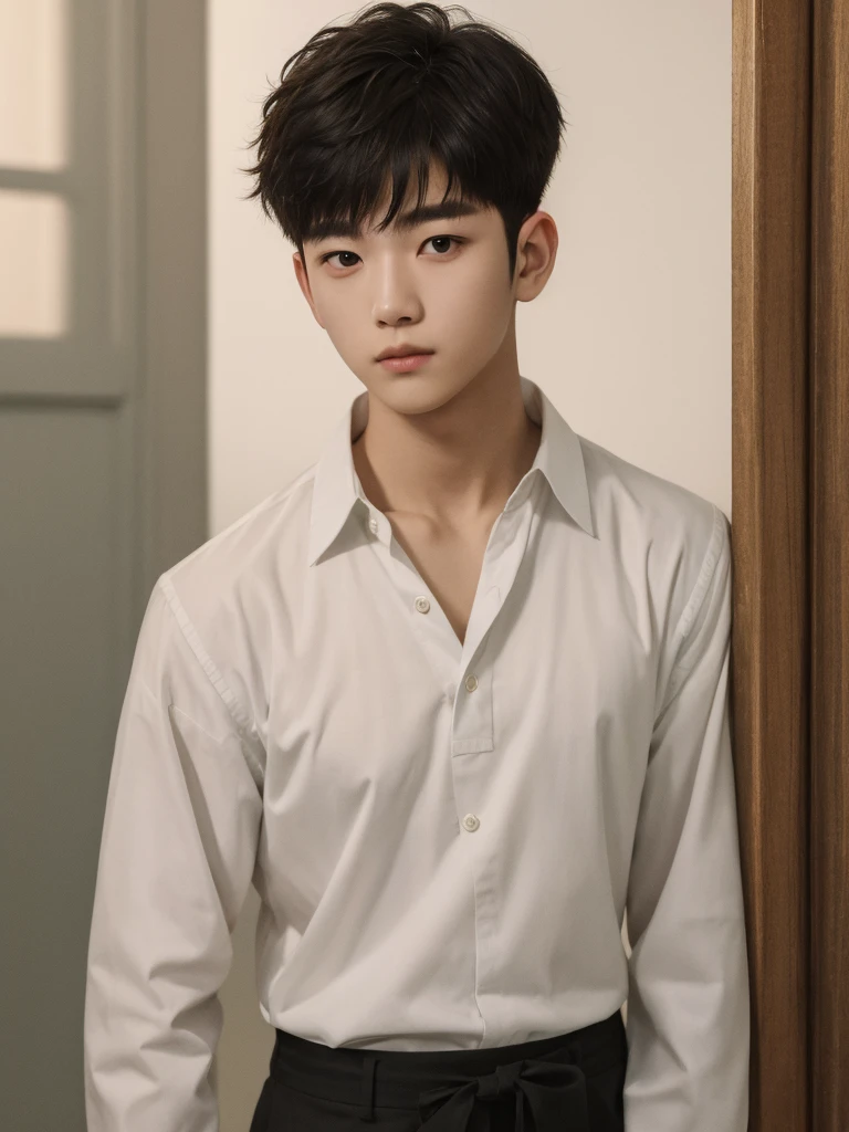best quality,masterpiece,highres,1boy,male focus,solo,upper body,looking at viewer,