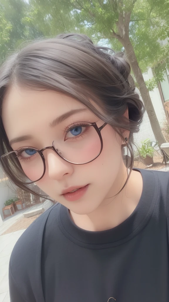 Couple, woman and man, Beautiful big breastokeh), indoors, detailed luxury living room, gentle and charming beautiful goddess, Korean(kpop-idol), solo, necklace, oval face, double eyelids, smart, good hands, good feet, Natural, (from below angle), (glossy skin:1.05), ((low angle)), Perfect figure, (k, UHD, RAW photo, best quality, masterpiece:1.4), (realistic, photo-realistic:1.37), ultra high res, photon mapping, radiosity, physically-based rendering, professional soft lighting, blue eyes, mask, (curly hair), (woman bigs tits)