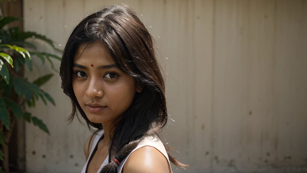 Deshi girl photorealistic