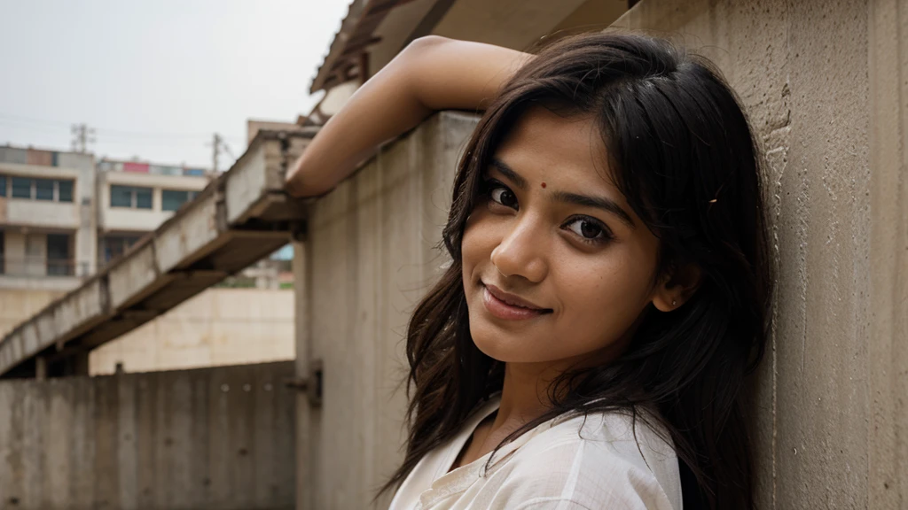 Deshi girl photorealistic