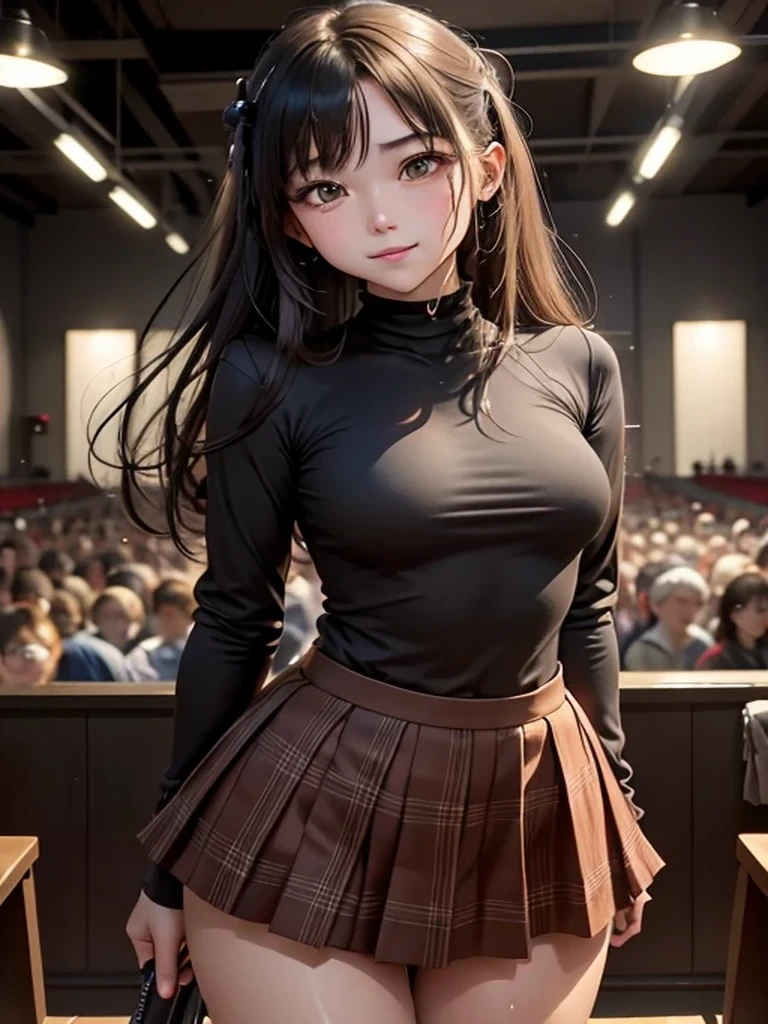 High School Girl Blazer、 uniform、Red checked knee-length skirt、Long skirt、JK Style、Jacket、smile、Knee-high socks、Thigh-high socks、pantyhose、Great beauty、So cute、Malaise、Rare beauty、Black dark eyeshadow、Good skin radiance、Straightening iron for long hair、Dark Gothic Makeup、暗いsmile、The beauty of fragrance、Stained Glass Background、masterpiece、Highest quality、See 5 books、Sweat glistening on my chest、Sweat glistening on the face、Small breasts、Blonde、Age: 19、Slightly slim、Mysterious look、Sad look、Golden Hair、Sweating profusely all over the body、Lots of sweat on thighs and light、Shiny thighs、There is a lot of sweat glistening on my thighs、Copious sweat glistens on the thighs、Sweating profusely、Gal、The Face of Japan、Captivating look、Thin thighs、I&#39;m playing the guitar、I have a guitar、Sing a song enthusiastically、I&#39;m playing the guitar in a band、I&#39;m playing the guitar chords、Background of the live music venue、Sing a song、Open your mouth、Live house scenery、Mike stand、Glamorous live stage、Dynamic Angle、Platform boots、Are standing、Hime cut hair、Gothic Lolita 、Glossy straight hair、濃いGalメイク、Sexy Face、