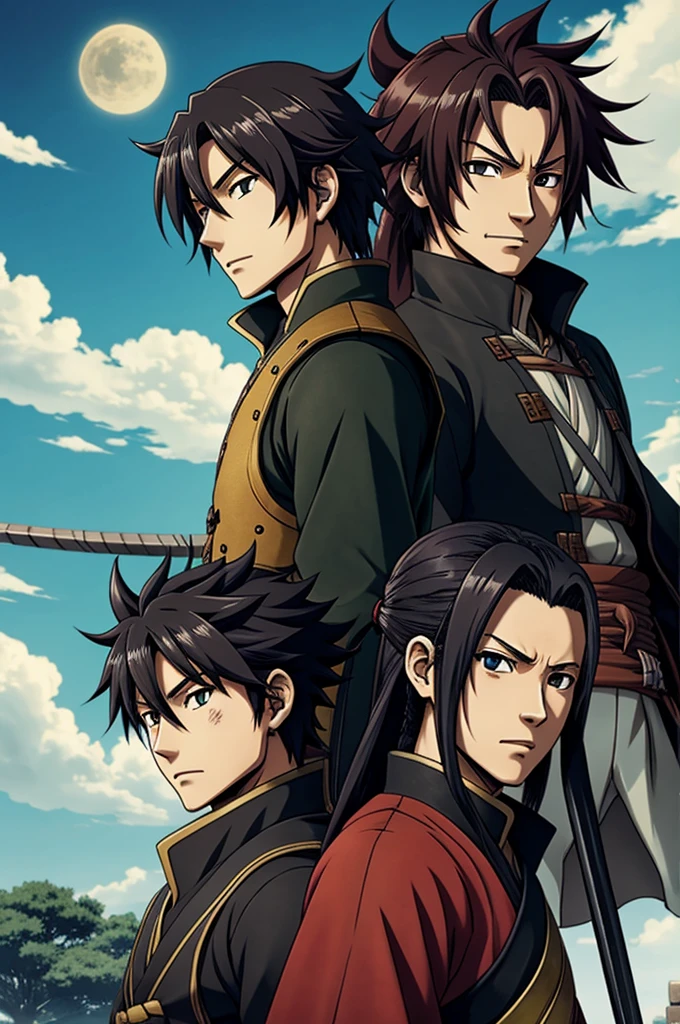Yamato and shinonu from demon slayer 
