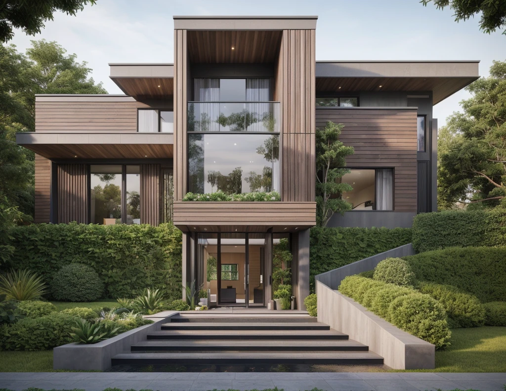 ((best quality)), ((masterpiece)), (detailed), perfect face, ((Masterpiece)), (best quality), (ultras Realistic), 8k, Raw photo, a rendering of a modern house with vietnamese roof anh brick yard , realistic garden, contemporary house, exterior design, wide establishing shot, modern house, in style of simplified realism, concept house, realistic building, front elevation view, wide angle exterior 2022, inter dimensional villa, building facing, sharp focus ilustration hq, modern style, realistic establishing shot, concept house, wide angle exterior 2022, precise architectural rendering, inter dimensional villa, award-winning render, front-view, mid-view, detailed rendering, architectural render, architecture render, modern house, architectural visualization, realistic architecture, insanely detailed rendering, exterior , trees landscape, sky wood paneled ceiling, a rendering of a modern house with a garden, precise architectural rendering, high quality rendering, award-winning render, professional render, beautiful 3 d rendering, beautiful rendering, architectural rendering, a photorealistic rendering, luxcore render, stunning render, an award winning digital render, beautiful rendered, high-quality render, architectural 3 d render, artistic render, a view of a garden with lots of flowers and plants, in a cottagecore flower garden, cottagecore flower garden, lush flowery outdoors, garden with flowers, flower garden summer morning, lots of plants and flowers, lush garden surroundings, lush chic garden, with a french garden, lush plants and flowers, home and garden, garden at home, homes and gardens, permaculture, with a garden, sustainable architecture, gardening, green house, homes and garden magazine, beautiful house on a forest path, vegetal architecture, a rendering of a modern house with a small balcony and a bancony , precise architectural rendering, modern house, contemporary house, concept house, street,