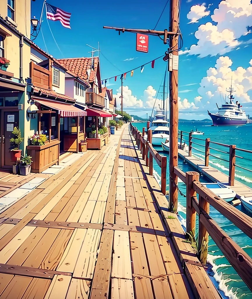 many ships and pleasure yachts sail out to sea, small ships in the distance, many ships in the distance