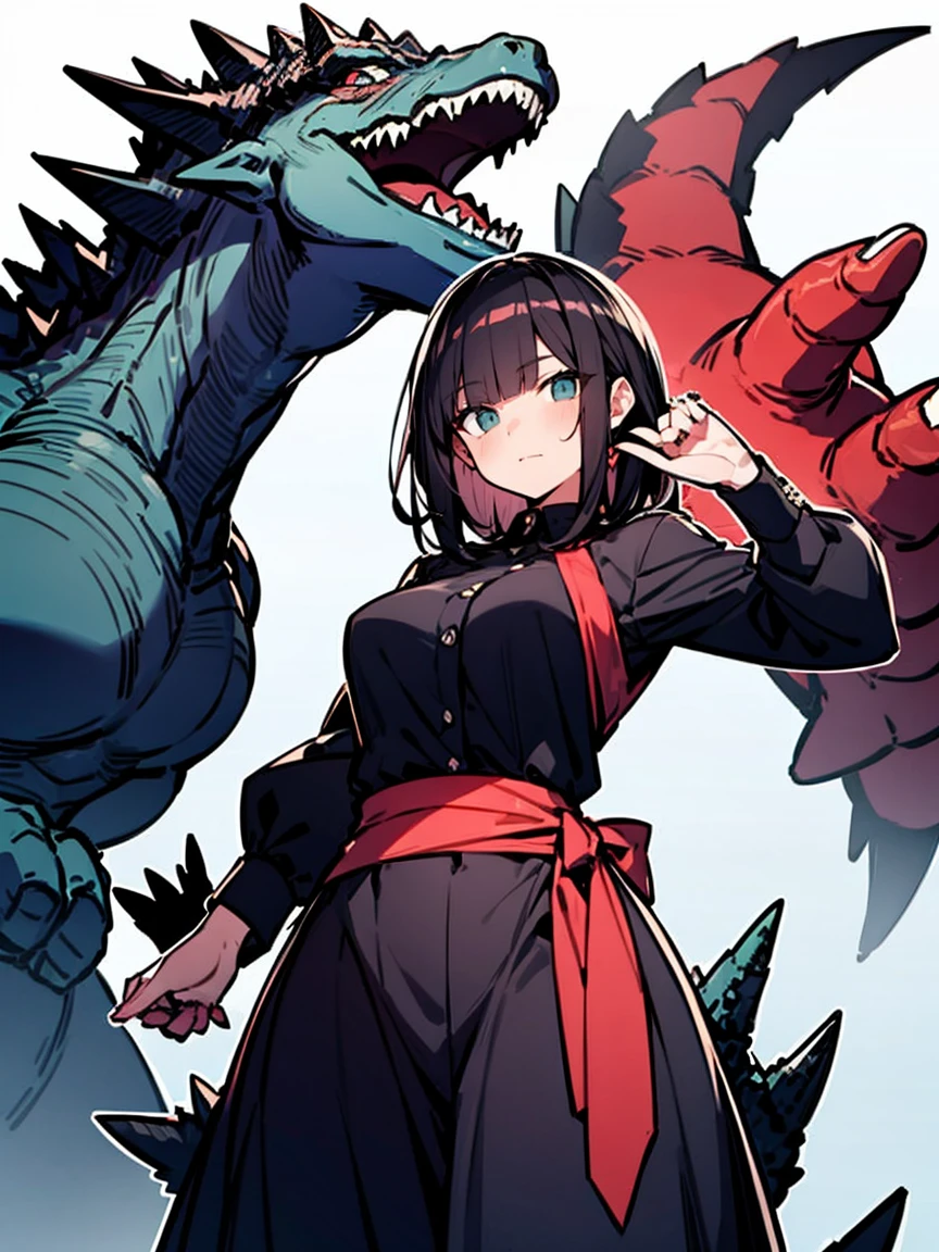 Godzilla as a woman