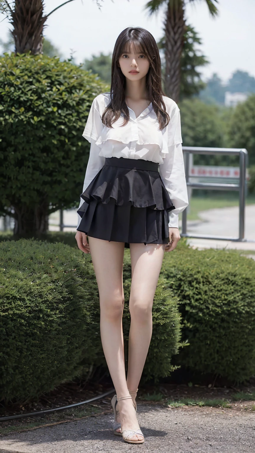 masterpiece, masterpiece, best quality, best quality, real, unity, 8k wallpaper, official art, highly detailed CG Unity 8k wallpaper, ulzzang-6500, (Original: 1.2), (Real: 1.4), mix4, (8k, RAW photos, top quality, masterpiece: 1.27), simple costumes, Red sailor color, skirt, pleated skirt, ((Black spandex shorts:1.37)) Skirt, shorts under skirt, lively girl, (realistic, photorealistic: 1.37), photon mapping, radiosity, one girl, mature, cool, professional lighting, physically based rendering, sitting in a chair, overhead view, hair fluttering in the wind, blurring background, handsome, masterpiece, top quality, high resolution, Top quality photos, high resolution, 1080p, (delicate skin), (clear face), (detailed facial description), (detailed hand description), (masterpiece), (masterpiece), (elaborate CG), (detailed facial features), (highest quality photos), (masterpiece), (detailed eyes),