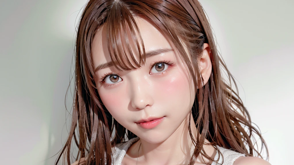 Highest quality, Realistic, Perfect Human Anatomy, Very detailed, Very delicate and beautiful, Raw photo, Professional Lighting, Illumination, Depth of written boundary, Single focus, whole body, Skinny Japanese woman, 30-year-old woman, Brown Hair, Small Head, Beautiful Eyes, True Face, Realistic skin, Fine grain,long hair