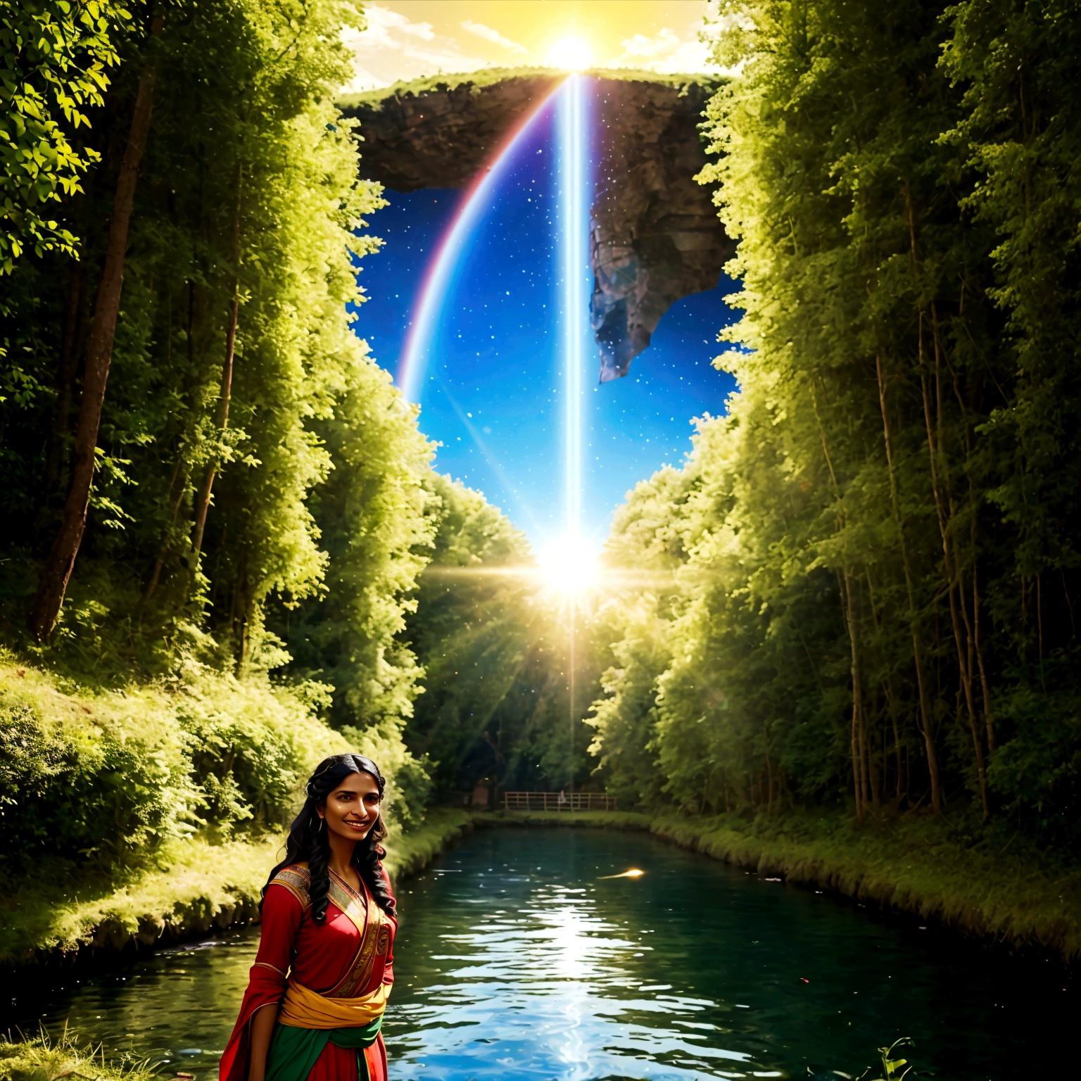brave, bilge, thin, ingenious, sly, Perfect, reputable, muscle, smiling communist, revolutionary, jeolog, activist, mind teacher, anal canal, the leader, Fai Rodis from the Andromeda Nebula, Indian Inca, nymph, sarı-yeşil giysili yüksek alınlı nymph dünyasını, shows the transformation of nature by unalienated labor in the bright communist future of human brotherhood, futuristic channel, meadow, forest, solarpunk, The transformation of the Sun into an intelligent black hole where the consciousnesses of all living things will merge, Corbusier&#39;in Community House&#39;i, noon of humanity, Prometheus&#39; inspiration, smile, aesthetic, net, sharp, realistic, detailed, best quality, Fotorealisticlik, fotorealistic, Utopia, utopian landscape, garden city, Brave, wise, sage, kind, clever, cunning, cunning, idealistic, dignified, respectful, muscular, smiling communist, revolutionary, geologist, activist, activist and mentor, mother, leader, Faye Rhodes of the Andromeda Nebula, Inca Indian, Muse of Water, A nymph with a high forehead in yellow-green clothes shows her world, transforming nature with unified action in a bright communist future for human brotherhood., futuristic canal, meadow, forest, futuristic forest, solarpunk, turning the sun into an intelligent black hole into which the consciousness of all living things merges, corbusier maison commune, back of humanity, prometheus inspiration, smile, aesthetic, aesthetic, clear, sharp, realistic, detailed, best Quality, realism, realism, photorealism, utopia, utopian landscape, garden city, brave, you knew, gentle, right-handed, cunning, perfect, respected, muscular, smiling communist, revolutionary, geologist, activist, mentor, matriarch, leader, Fai Rodis from the Andromeda Nebula, still india, muse of water, High forehead nymph dressed in greenish yellow shows her world, transformation of nature by non-alienated labor in a bright communist future of human brotherhood, futuristic channel, Meadow, forest, solarpunk, transformation of the Sun into an intelligent black hole in which the consciousnesses of all living beings will merge, Corbusier Community House, midday of humanity, Prometheus inspiration, SMILE, aesthetics, Clear