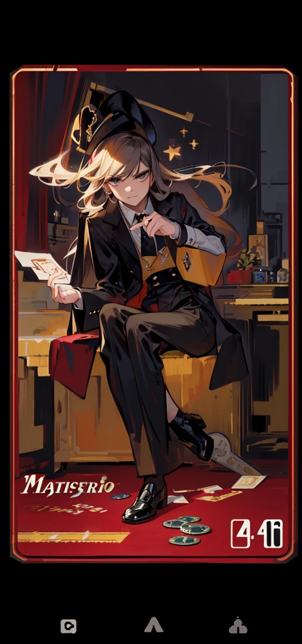 A well-dressed young man with wavy hair, smoking a cigarette, playing poker in a 1920s casino, surrounded by poker chips, (best quality,4k,8k,highres,masterpiece:1.2),ultra-detailed,(realistic,photorealistic,photo-realistic:1.37),cinematic lighting,dramatic shadows,chiaroscuro,intricate details,cinematic composition,moody atmosphere,rich colors,warm tones
