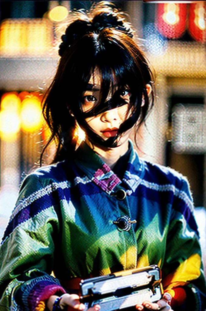 best quality,masterpiece,1girl of a Imaginative Macanese Female Page,Crude hair,background is Unique The Tablets of Stone,at Sunrise,Cel shaded,anaglyph effect,ultra high res,Extremely Detailed Official Unity 8K Wallpapers,ultra high res,ultra high quality,