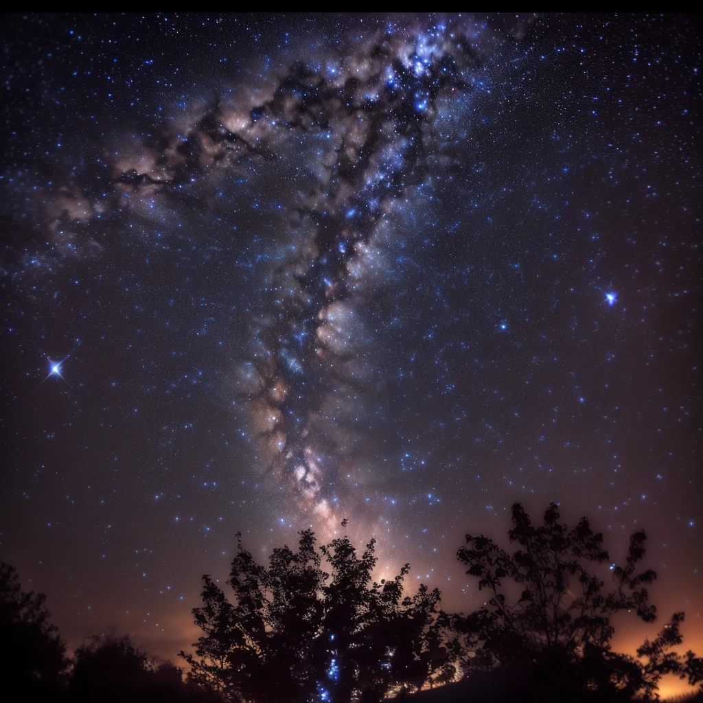 A night sky full of shining stars, Old Sky, Star-studded sky, There is a Milky Way in the sky, The sky is starry, Star-filled sky, Night Sky Photos, Starry sky, Starry Night, In the clear, majestic night sky, Stars above々