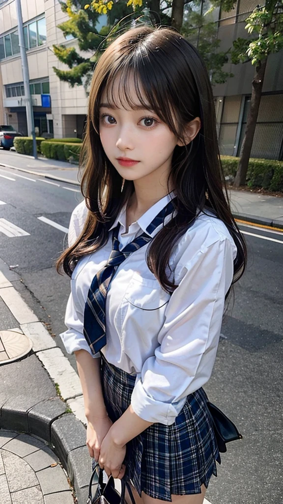 Grown-up high school girl
