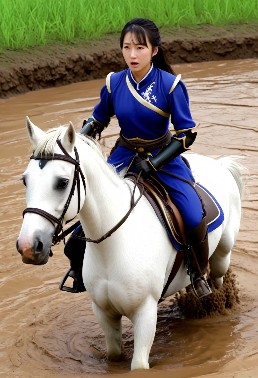 (((masterpiece))),(((Highest quality))),((Tabletop:1.4, Highest quality)), (Realな写真:1.4),
((1 cute girl knight)),rodeo,
(超High resolution:1.2),, wonderful, Very detailed CG Unity 8k wallpaper, Very detailed, High resolution,fat horse ridden by japanese girl,Chubby,Plump,Double,
Soft Light, Beautiful detailed girl, Droopy eyes,Very detailedな目と顔, Beautiful and exquisite nose, Beautiful and exquisite, horse ridden by a girl can't stand up because its drowned in the sticky muddy pitfall:10.0 ,Displeased face:4.0,Real,Stir,Anatomically correct,action horse riding scene while struggle fighting