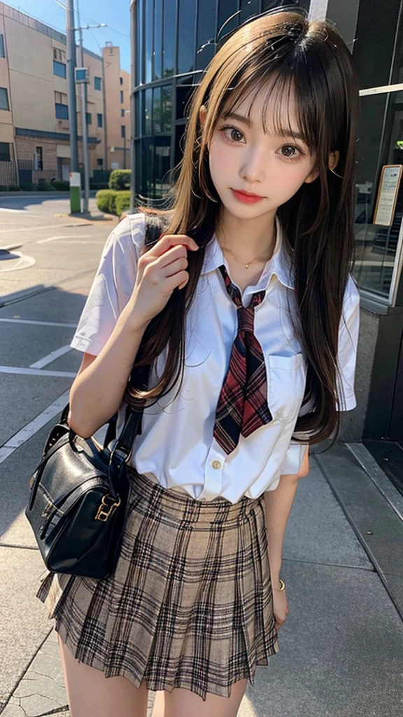 Grown-up high school girl