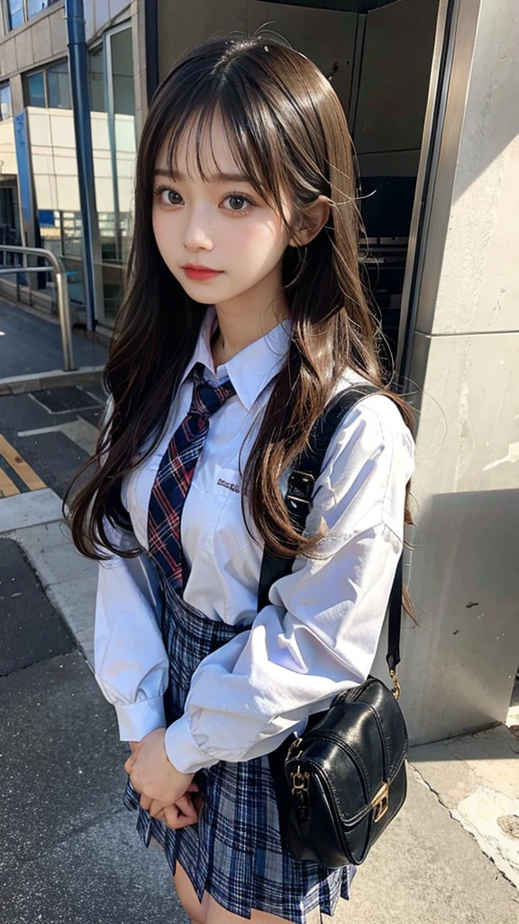 Grown-up high school girl