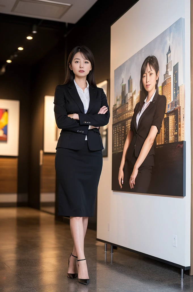 8K, RAW Portrait (Japanese women),masterpiece、Realistic:1.2、Realistic, Ultra-high resolution, highest quality, Real Life Photos ,( in the evening :1.1),((business art:1.4))、
((((1 female:1.5))))、Japanese women,((office lady))、((business art:1.8))、High heels、skirt,Slender body,In the company&#39;locker room、Sleep alone&#39;return,(Written boundary depth:1.3)、 ((Dark brown eyes:1.2))、(Real skin texture:1.3)、(Immersive atmosphere:1.2、clair obscur:1.2) 、(View your viewers:1.4)、((Red cheeks:1.3))、((Ceiling from below:1.35))、(smile:0.9)、((Very thin and small panties))、((A woman rolling up her skirt))、((From below:1.45))、((Crotch close-up:1.52))、((Emphasize panties:1.4))、((Spread your legs out to the side:1.4))、