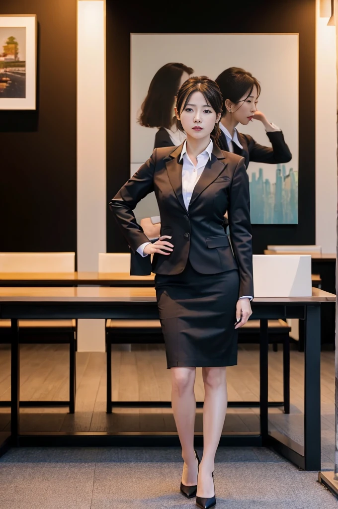 8K, RAW Portrait (Japanese women),masterpiece、Realistic:1.2、Realistic, Ultra-high resolution, highest quality, Real Life Photos ,( in the evening :1.1),((business art:1.4))、
((((1 female:1.5))))、Japanese women,((office lady))、((business art:1.8))、High heels、skirt,Slender body,In the company'locker room、Sleep alone'return,(Written boundary depth:1.3)、 ((Dark brown eyes:1.2))、(Real skin texture:1.3)、(Immersive atmosphere:1.2、clair obscur:1.2) 、(View your viewers:1.4)、((Red cheeks:1.3))、((Ceiling from below:1.35))、(smile:0.9)、((Very thin and small panties))、((A woman rolling up her skirt))、((From below:1.45))、((Crotch close-up:1.52))、((Emphasize panties:1.4))、((Spread your legs out to the side:1.4))、