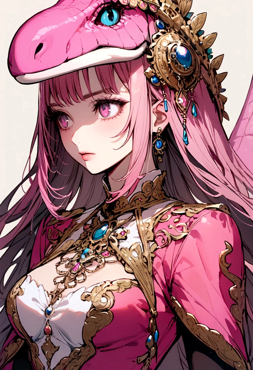 female Pink Dinosaur