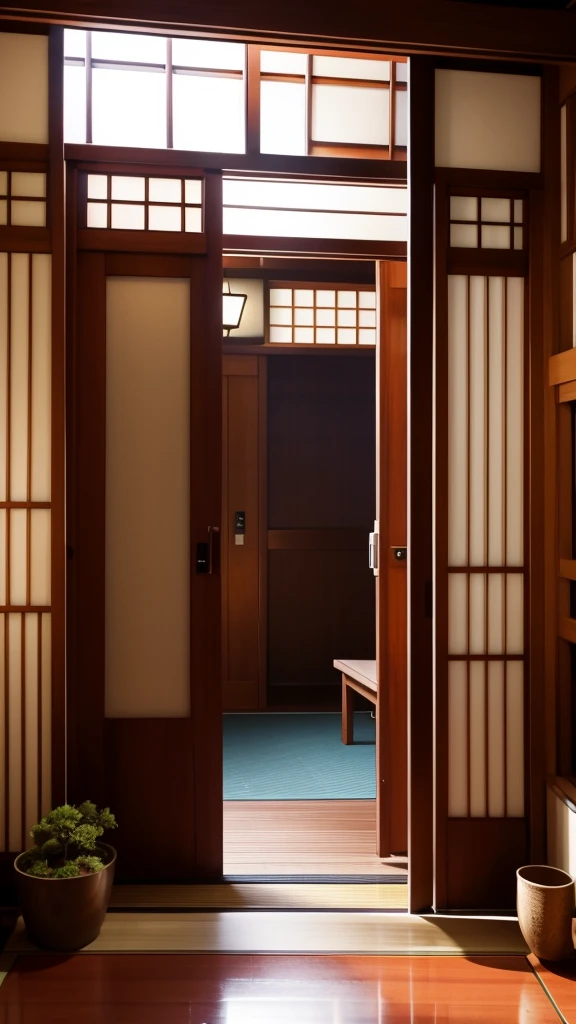 Ryokan entrance
