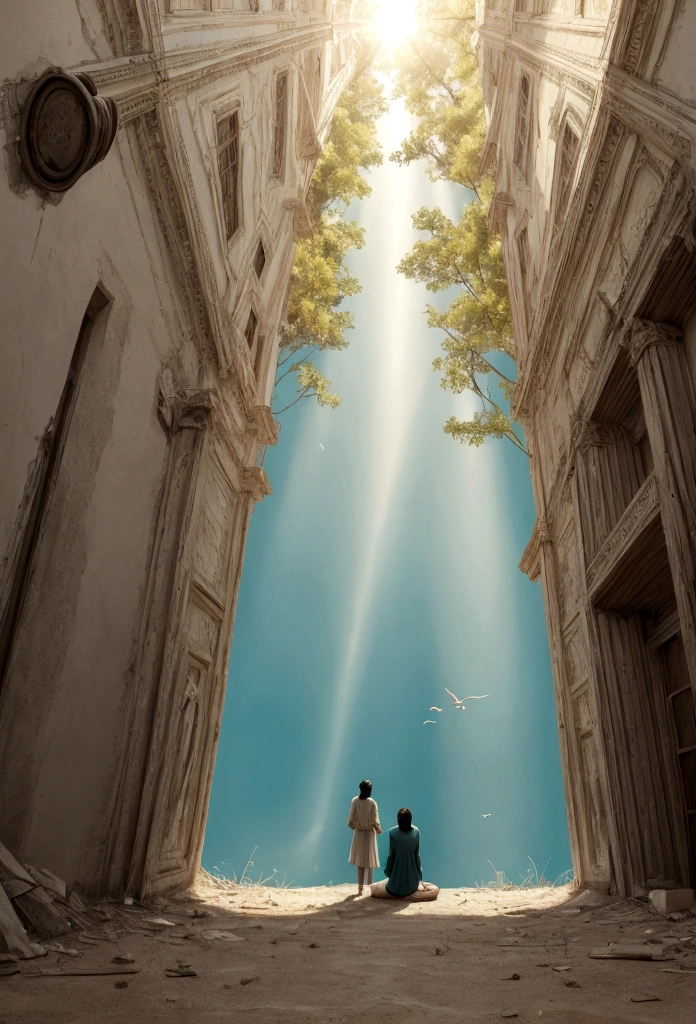 paint me a picture of the rapture happening in the world
