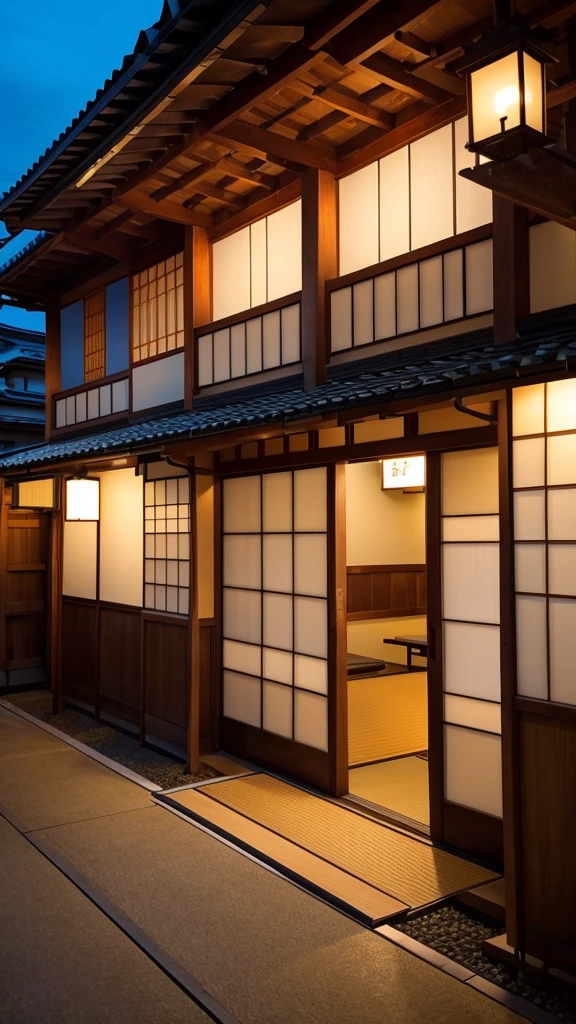 The front entrance of a Japanese restaurant