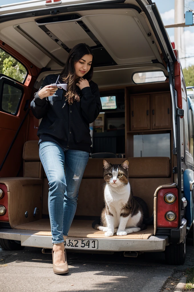 Cat ride car