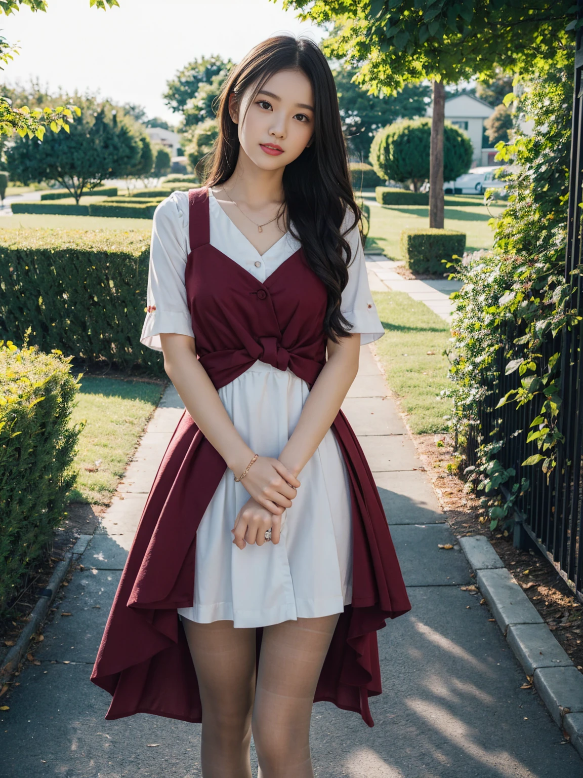 And, Mastepiece, Raw photo, Best Quality, It's photorealistic, 非常に詳細なCGユニティ8KAnd壁紙, Depth of written boundary, Cinematic Light, Lens flare, Ray tracing, (Extremely beautiful face, Beautiful lips, EyesBeautiful Eyes), Intricately detailed face, ((Super detailed skin)) 1 Girl, In the darkness, Deep Shadow,A woman wearing a skirt and a Y-shirt is sitting on the floor, hyper現実的なhigh school girl, a hyper現実的なhigh school girl, かわいいhigh school girl, 現実的なhigh school girl, wearing Japanese girls' high school uniform, Matte black pantyhose、Japanese girls' high school uniform, high school girlの格好をした, Japanese girls uniform, wearing いる, wearing , (Super realistic black pantyhose:1.3), high school girl, Erotic pose, Girl in uniform