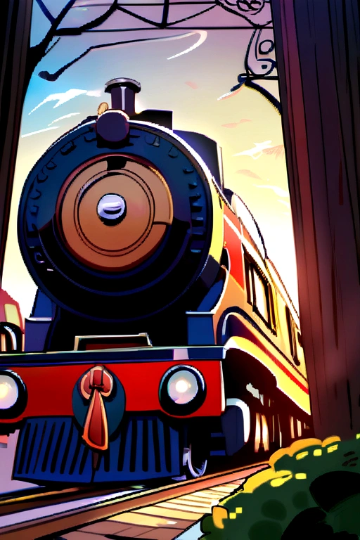 Lina tide a train