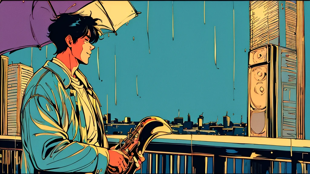 ４ｋ、jazz、９０ｓ、Vintage、Tobacco、speaker、Saxophone、rain、Cool guy、night、City Boy、Retro、One person